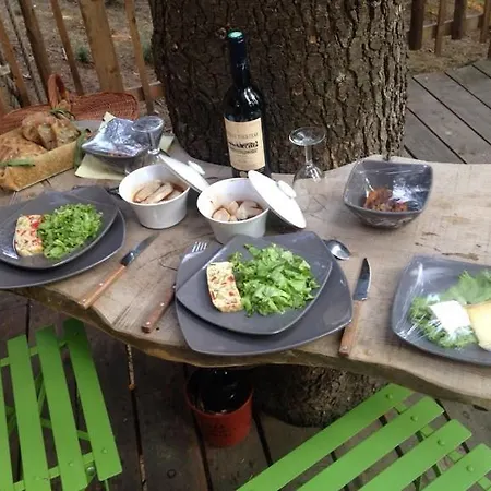 Cabane écureuil&cabane Chevreuil Chalet Fournes-Cabardes